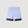 Micro Cross Short Square Cross patterned shorts Sky Blue