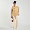 Overshirt Cotton Overshirt With Pockets Sand. Sand.
