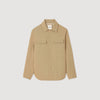 Overshirt Cotton Overshirt With Pockets Sand. Sand.