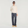 Jones Cotton Jacket Cotton Zip-Up Jacket Ecru