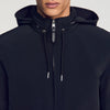 Orion Hooded Zip-Up Jacket Black
