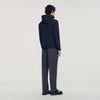 Orion Hooded Zip-Up Jacket Black