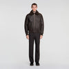 Shearling Bombardier Kaki Shearling jacket Olive Green