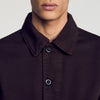 Oversize Denim Worker Denim worker jacket Chocolate