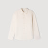 Joker Minimal Long-Sleeved Jersey Shirt Ecru
