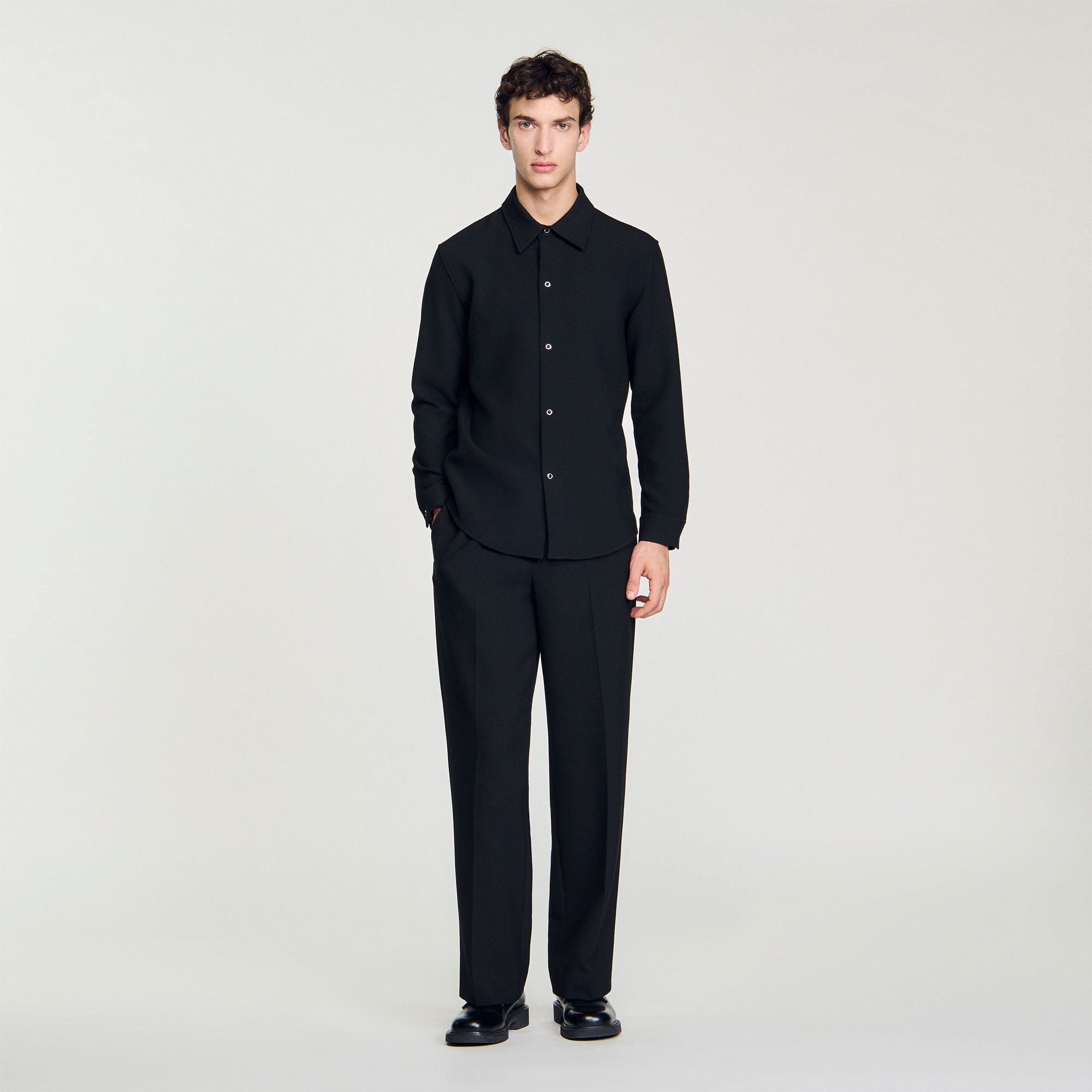 Long-Sleeved Shirt Black