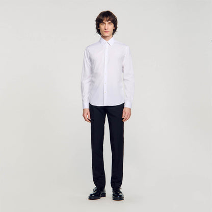 Long-Sleeved Shirt White