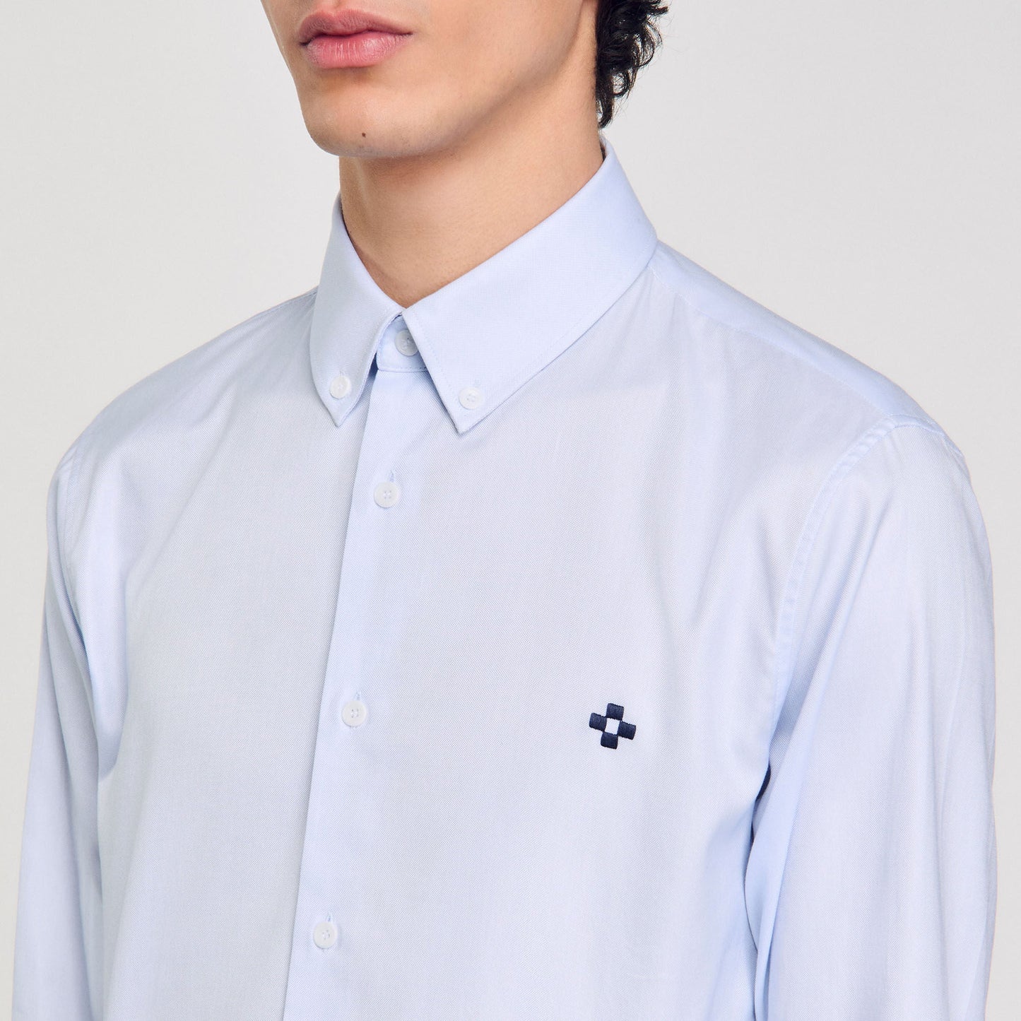 Blue Sky Cross Patch Shirt