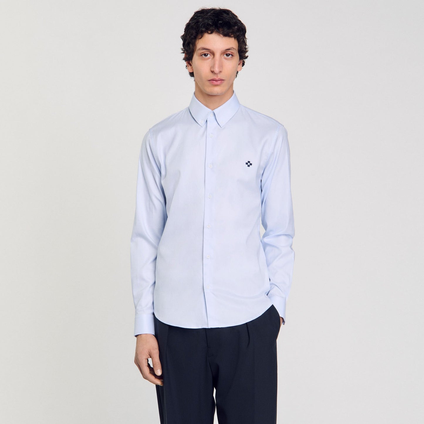Blue Sky Cross Patch Shirt