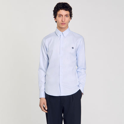 Blue Sky Cross Patch Shirt