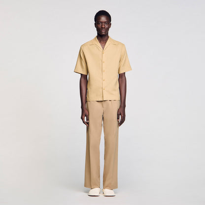 Requin Linen Mc Cotton And Linen Shirt Nut