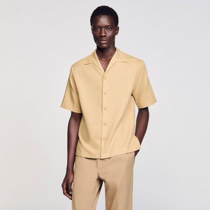 Requin Linen Mc Cotton And Linen Shirt Nut