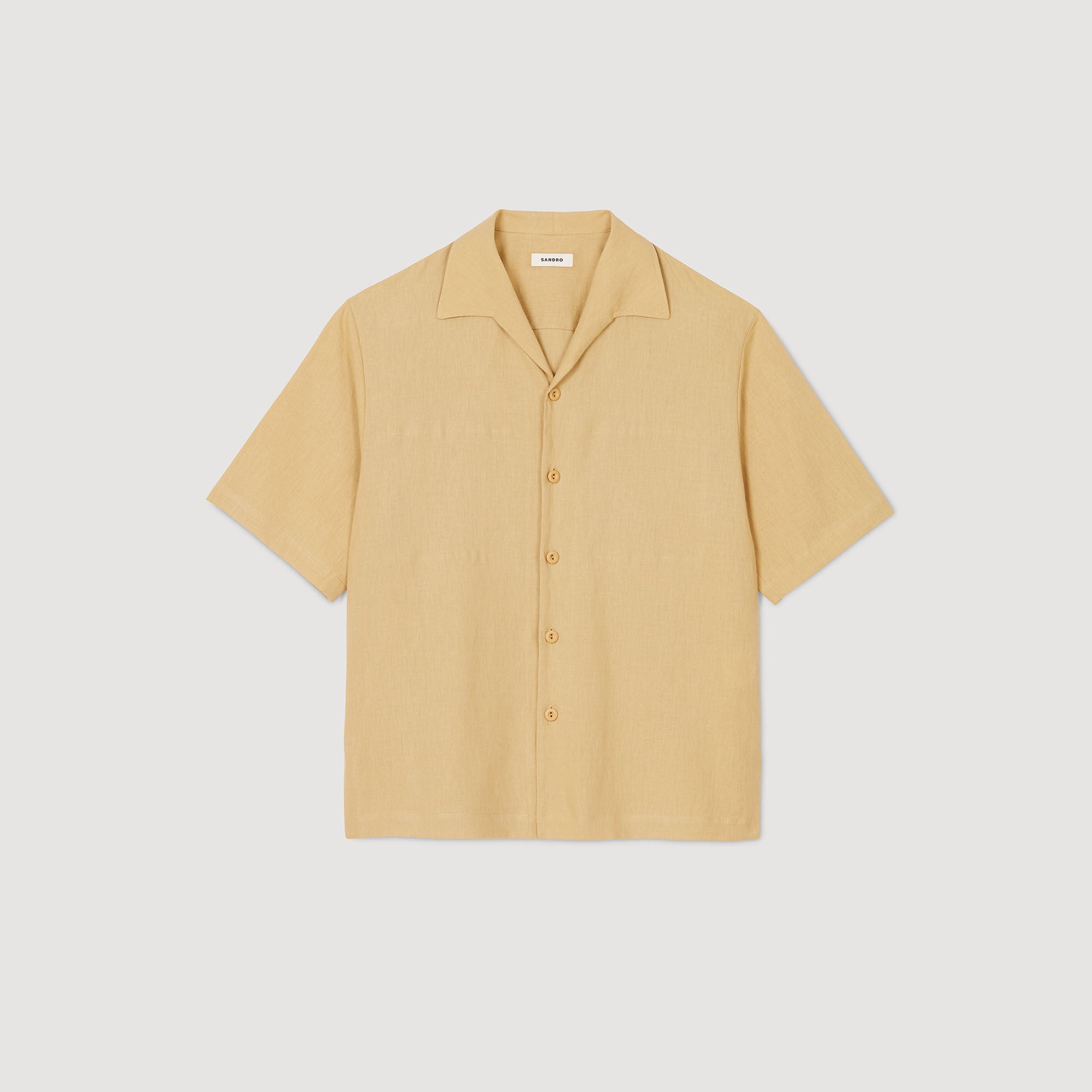 Requin Linen Mc Cotton And Linen Shirt Nut