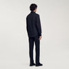 New Seamless Stretch Plain Shirt Black