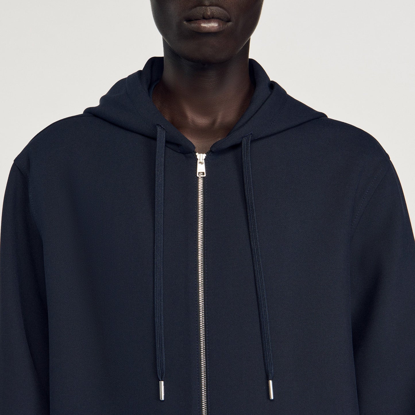 Hooded Shirt Navy Blue