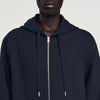 Hooded Shirt Navy Blue