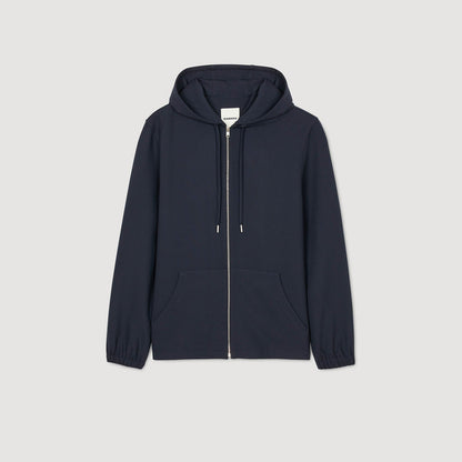 Hooded Shirt Navy Blue