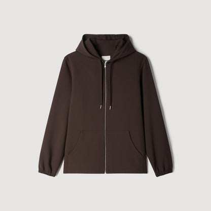 Joker Hood Hooded Shirt Dark Taupe