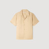 New Requin Mc Loose-Fit Shark Collar Shirt Cappucino