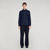 Joker Pocket Patch Pocket Shirt Navy Blue