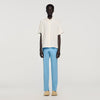 Jersey Cross Shirt Square Cross Cotton Jacquard Shirt White