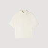 Jacquard Cross Shirt Mc Square Cross Loose-Fit Shirt White