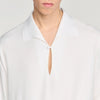 Tunisia Shirt Tunic-Effect Shirt White
