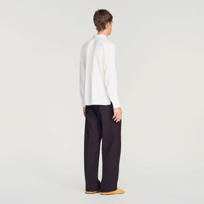 Tunisia Shirt Tunic-Effect Shirt White
