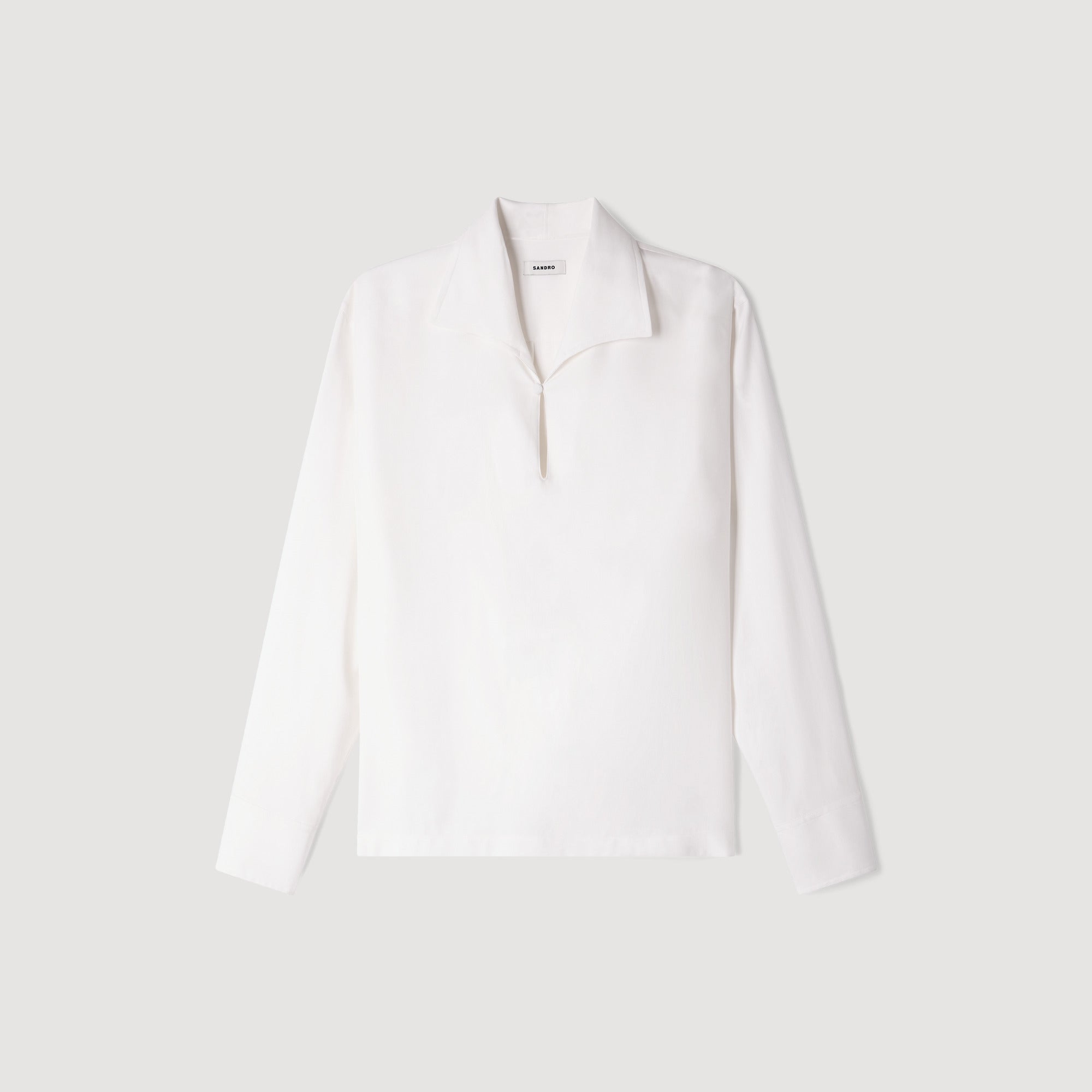 Tunisia Shirt Tunic-Effect Shirt White
