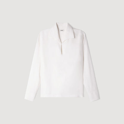 Tunisia Shirt Tunic-Effect Shirt White