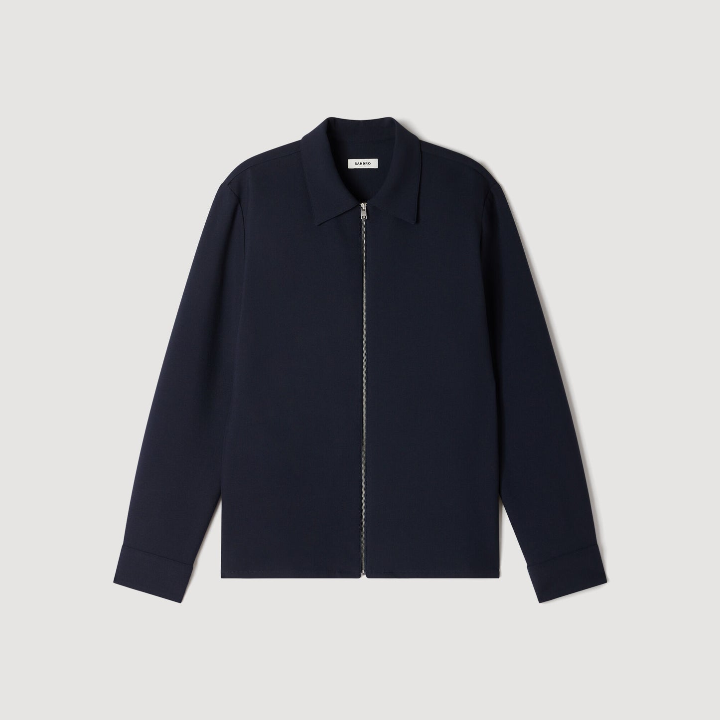 Joker Zip Shirt Zipped Shirt Navy Blue