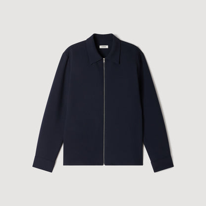 Joker Zip Shirt Zipped Shirt Navy Blue