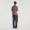 Stripy Shirt Mc Striped boat neck shirt Chocolate