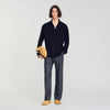 Crinkle Shirt Crinkled loose-fit shirt Black