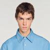 Oversize Bleached Shirt Loose-fit faded shirt Chambray