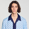 Micro Cross Mc Micro cross motif shirt Sky Blue