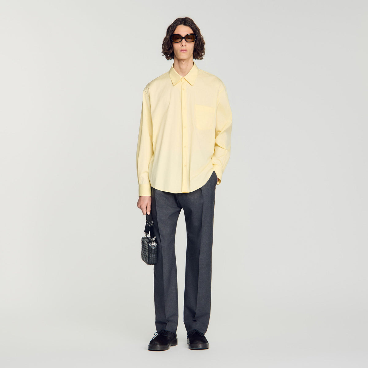 Oversize Plain Shirt Oversized cotton shirt Souffre
