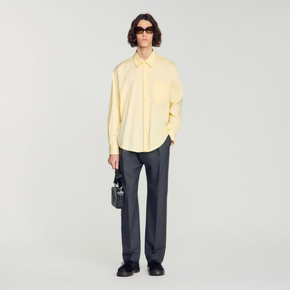 Oversize Plain Shirt Oversized cotton shirt Souffre