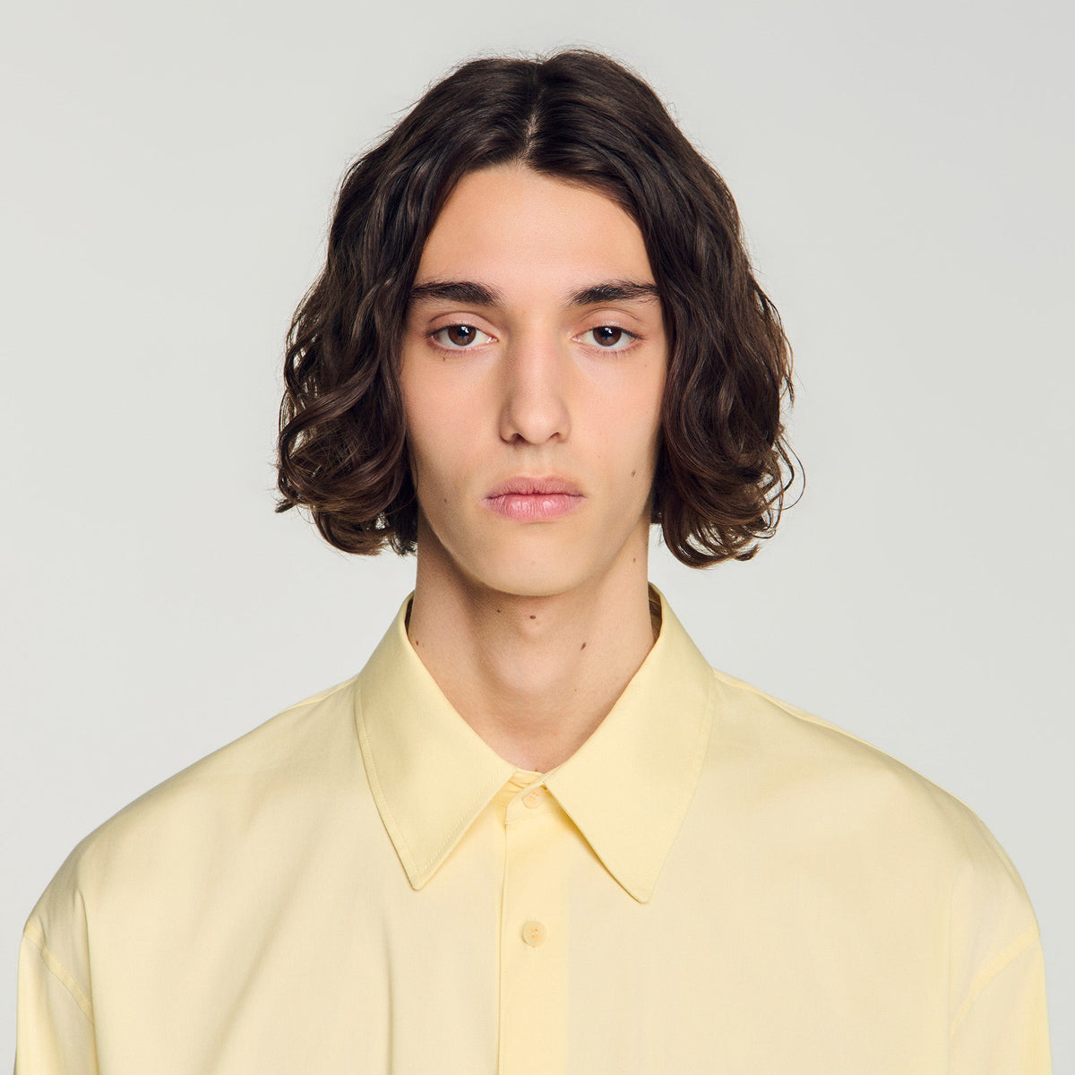 Oversize Plain Shirt Oversized cotton shirt Souffre