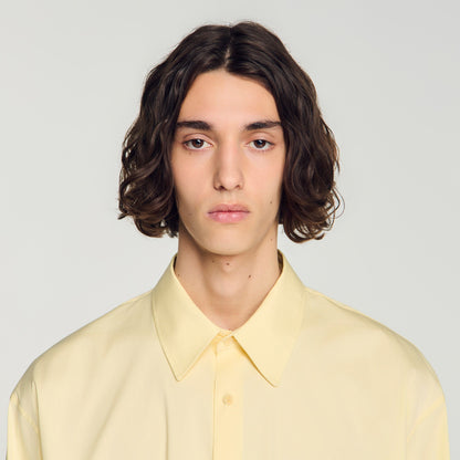 Oversize Plain Shirt Oversized cotton shirt Souffre