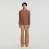 Catena Shirt Ml Floaty chain print shirt Tobacco Brown