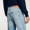 Regular Stonewash And Whiskers Regular Stonewash And Whiskers Light Blue - Denim