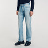 Regular Stonewash And Whiskers Regular Stonewash And Whiskers Light Blue - Denim