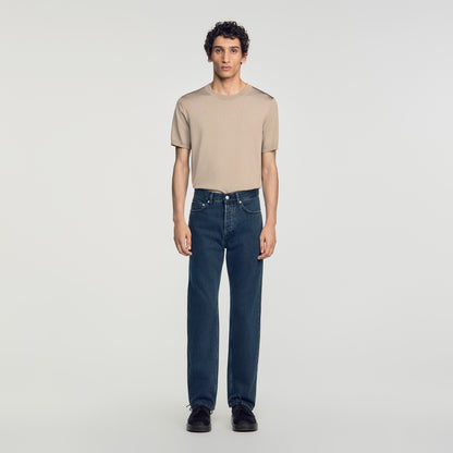 Regular Blue Grey Regular faded jeans Grey / Blu