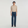 Regular Blue Grey Regular faded jeans Grey / Blu