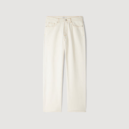 Baggy Ecru Baggy contrast jeans Ecru