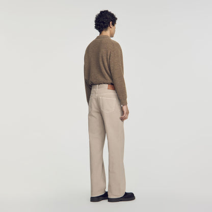 Baggy Beige Overdyed baggy jeans Beige