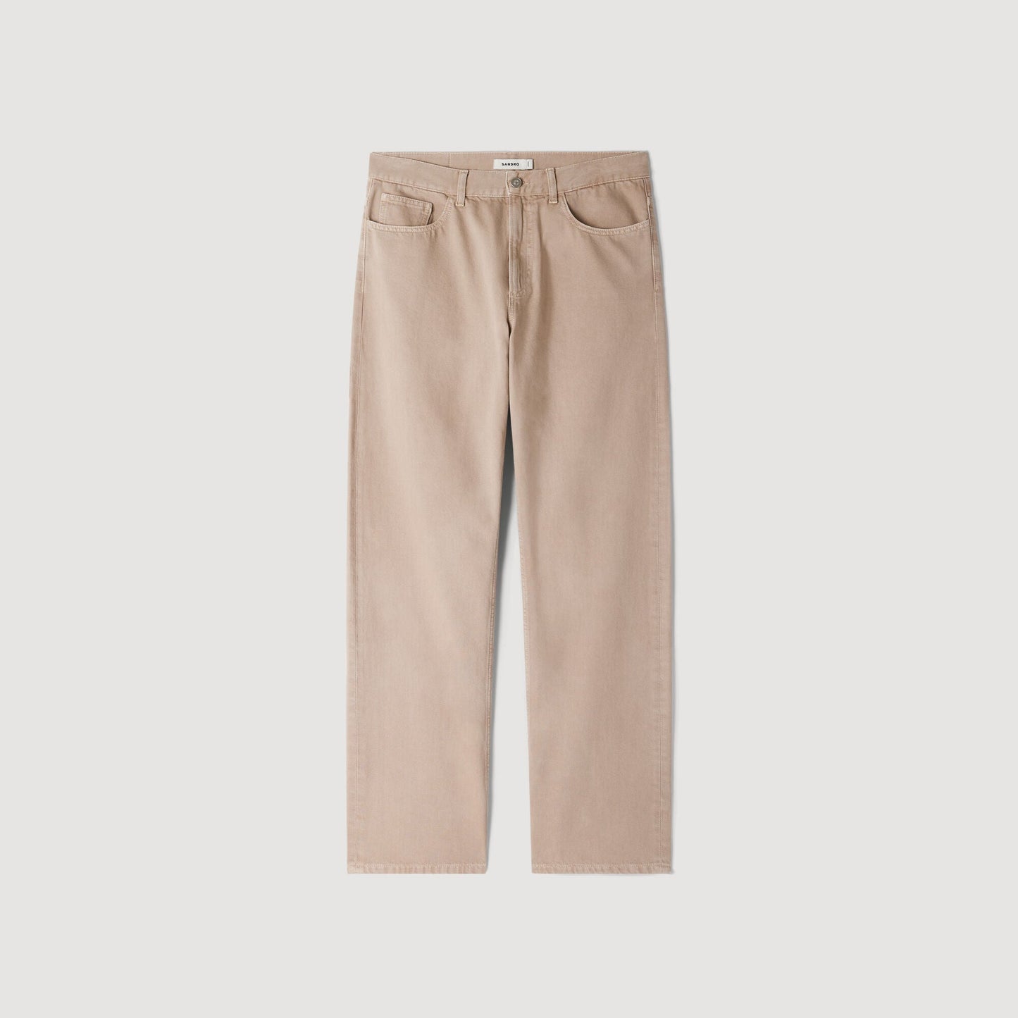 Baggy Beige Overdyed baggy jeans Beige