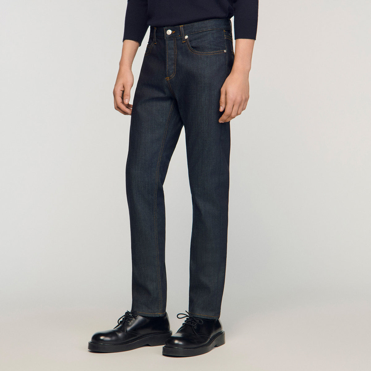 Slim Raw Raw Slim-Fit Jeans Raw-Denim