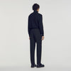 Jersey Pli  Elastic waist Trousers Black